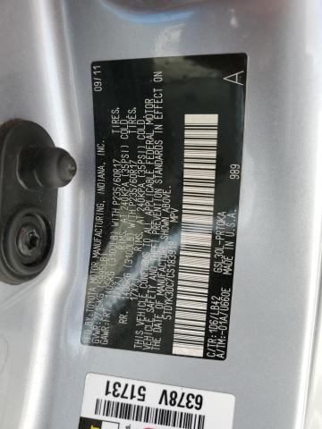 Photo 13 VIN: 5TDYK3DC7CS183918 - TOYOTA SIENNA XLE 