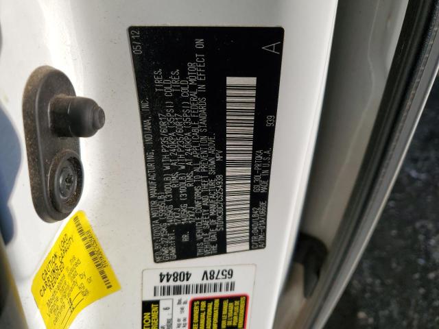 Photo 12 VIN: 5TDYK3DC7CS254938 - TOYOTA SIENNA XLE 