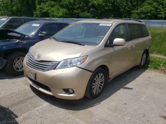 Photo 1 VIN: 5TDYK3DC7CS267043 - TOYOTA SIENNA XLE 