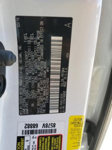 Photo 11 VIN: 5TDYK3DC7ES474650 - TOYOTA SIENNA XLE 