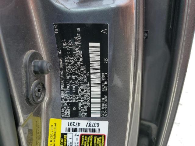 Photo 12 VIN: 5TDYK3DC8BS098844 - TOYOTA SIENNA XLE 