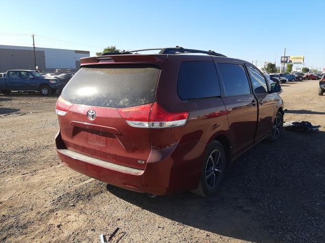 Photo 3 VIN: 5TDYK3DC8CS177514 - TOYOTA SIENNA XLE 