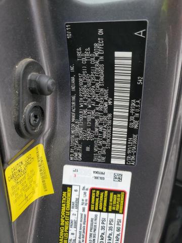 Photo 12 VIN: 5TDYK3DC8CS190196 - TOYOTA SIENNA XLE 