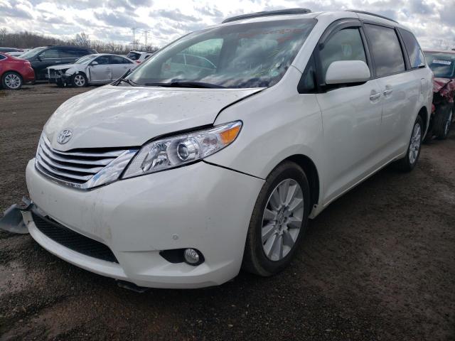 Photo 1 VIN: 5TDYK3DC8CS265737 - TOYOTA SIENNA XLE 