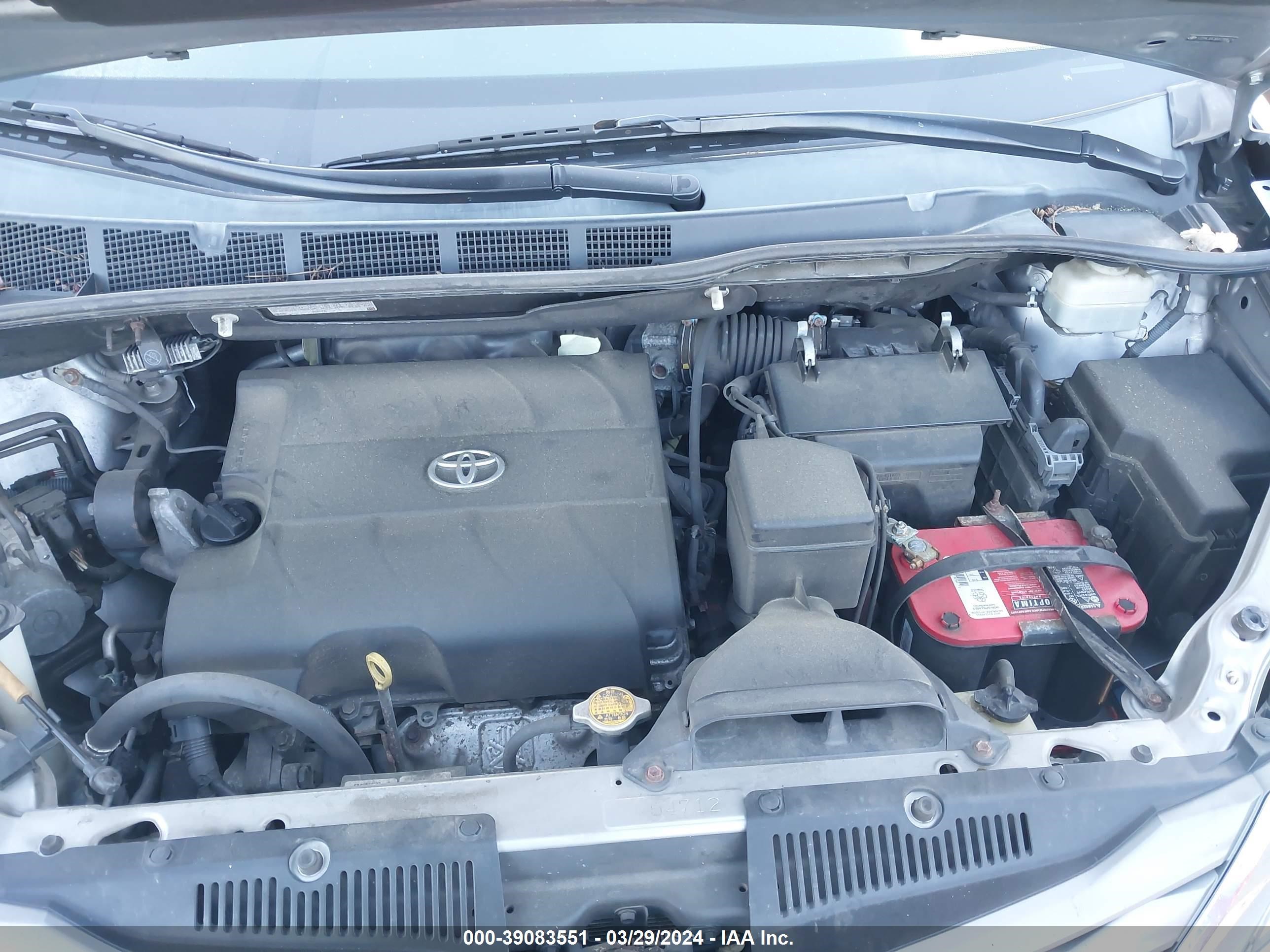 Photo 9 VIN: 5TDYK3DC8DS299629 - TOYOTA SIENNA 