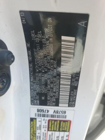 Photo 12 VIN: 5TDYK3DC8DS360719 - TOYOTA SIENNA XLE 