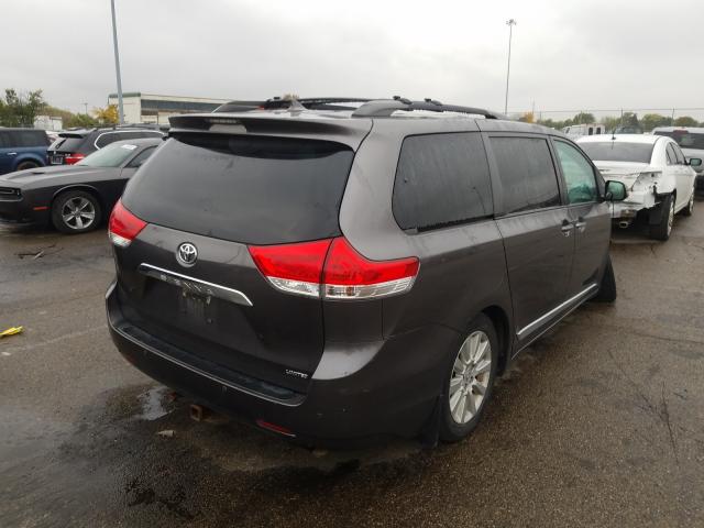 Photo 3 VIN: 5TDYK3DC8DS375656 - TOYOTA SIENNA XLE 