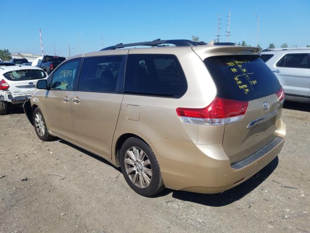 Photo 2 VIN: 5TDYK3DC9BS047949 - TOYOTA SIENNA XLE 