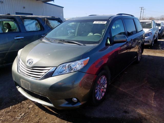 Photo 1 VIN: 5TDYK3DC9BS101038 - TOYOTA SIENNA XLE 