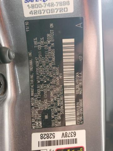 Photo 12 VIN: 5TDYK3DC9BS103274 - TOYOTA SIENNA XLE 