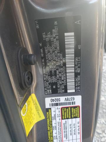 Photo 12 VIN: 5TDYK3DC9BS157531 - TOYOTA SIENNA XLE 