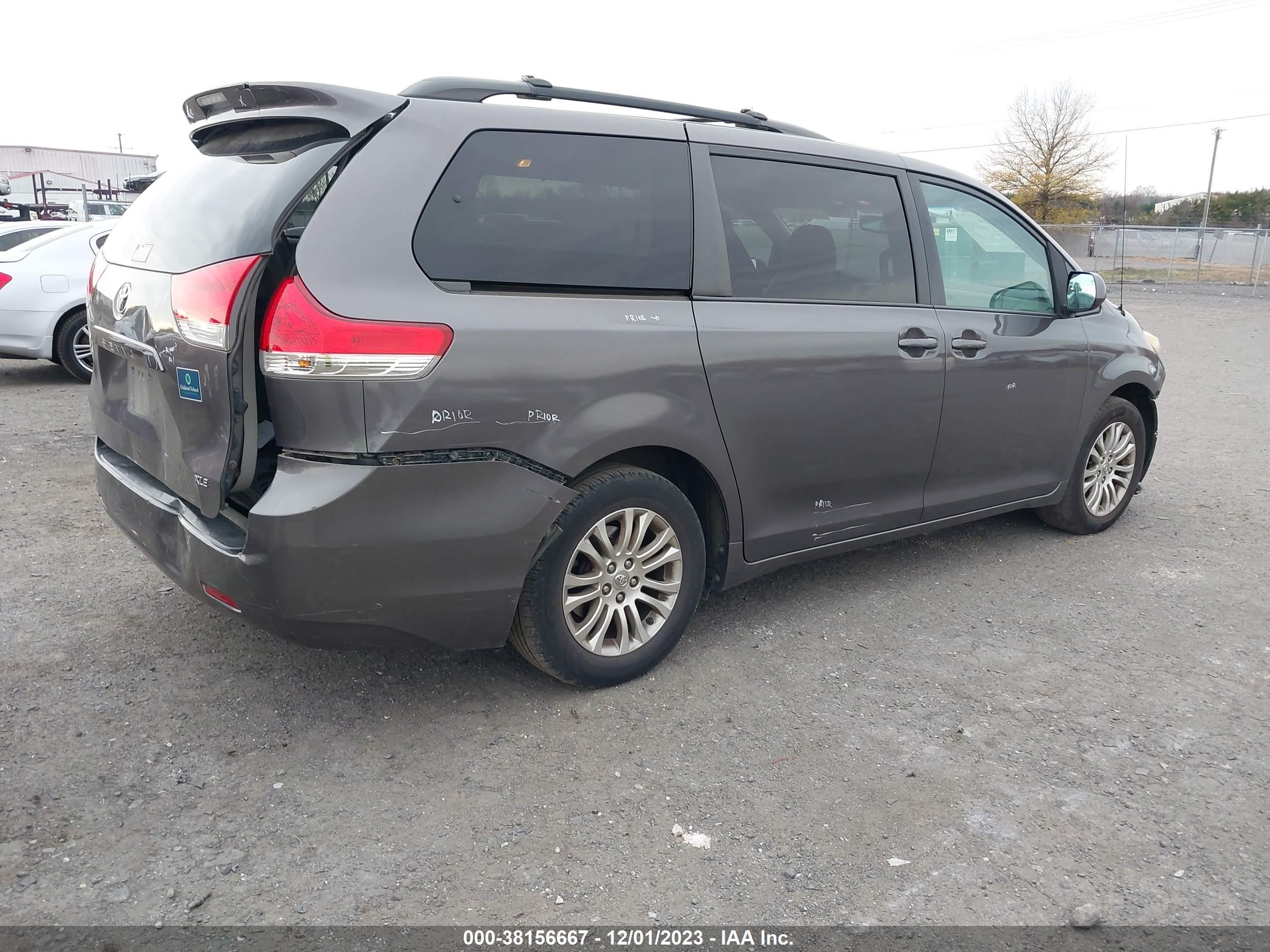 Photo 1 VIN: 5TDYK3DC9CS253287 - TOYOTA SIENNA 