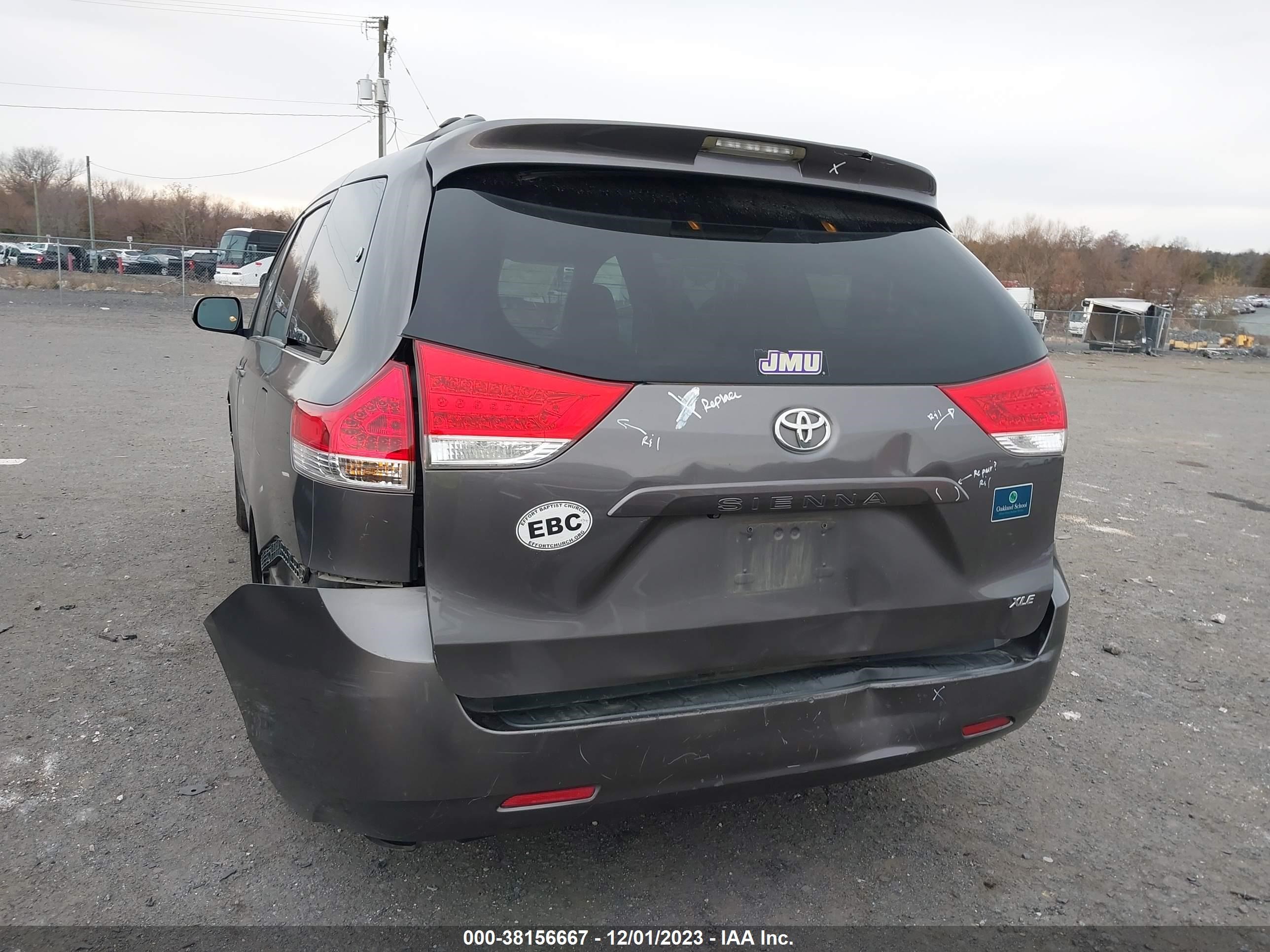 Photo 15 VIN: 5TDYK3DC9CS253287 - TOYOTA SIENNA 