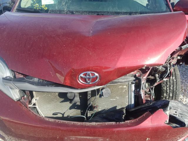 Photo 6 VIN: 5TDYK3DC9CS278593 - TOYOTA SIENNA XLE 