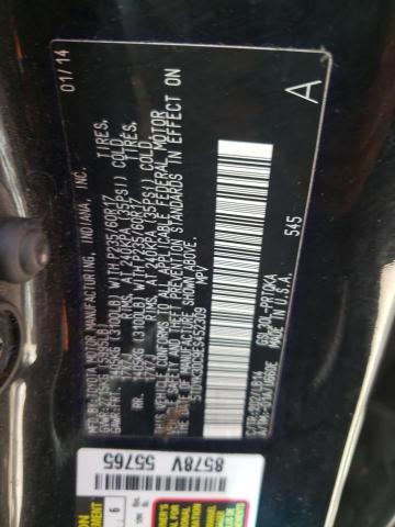 Photo 13 VIN: 5TDYK3DC9ES452309 - TOYOTA SIENNA XLE 