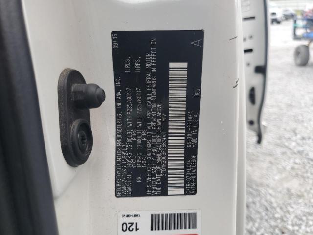 Photo 12 VIN: 5TDYK3DC9FS662443 - TOYOTA SIENNA XLE 