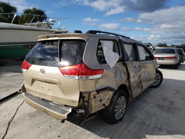 Photo 3 VIN: 5TDYK3DCXCS195271 - TOYOTA SIENNA XLE 