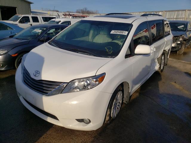 Photo 1 VIN: 5TDYK3DCXCS267893 - TOYOTA SIENNA XLE 