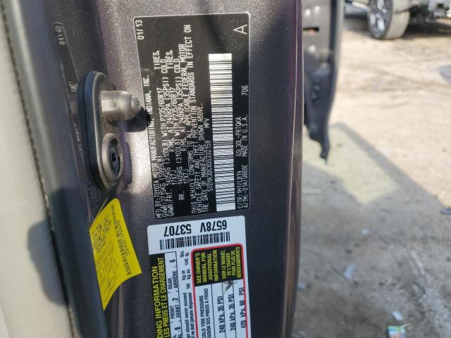 Photo 12 VIN: 5TDYK3DCXDS332159 - TOYOTA SIENNA XLE 