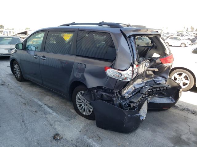 Photo 2 VIN: 5TDYK3DCXDS363220 - TOYOTA SIENNA XLE 