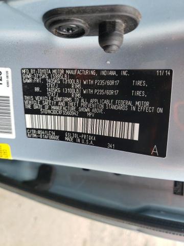 Photo 13 VIN: 5TDYK3DCXFS560942 - TOYOTA SIENNA XLE 