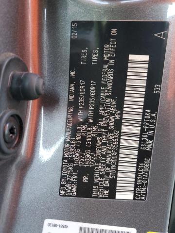 Photo 12 VIN: 5TDYK3DCXFS586392 - TOYOTA SIENNA XLE 