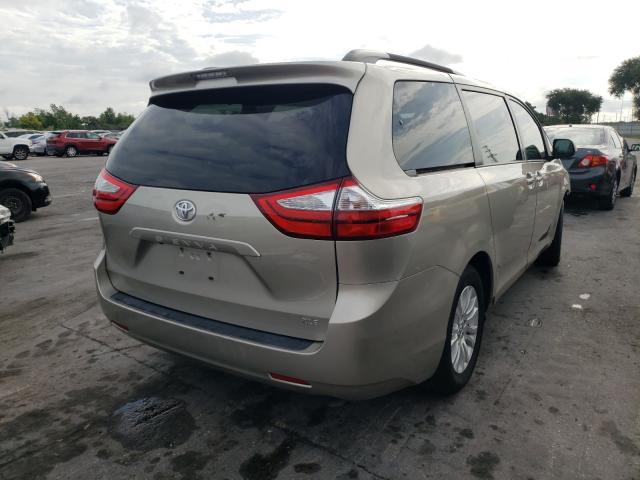 Photo 3 VIN: 5TDYK3DCXFS598199 - TOYOTA SIENNA XLE 