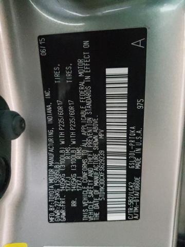 Photo 13 VIN: 5TDYK3DCXFS629239 - TOYOTA SIENNA XLE 