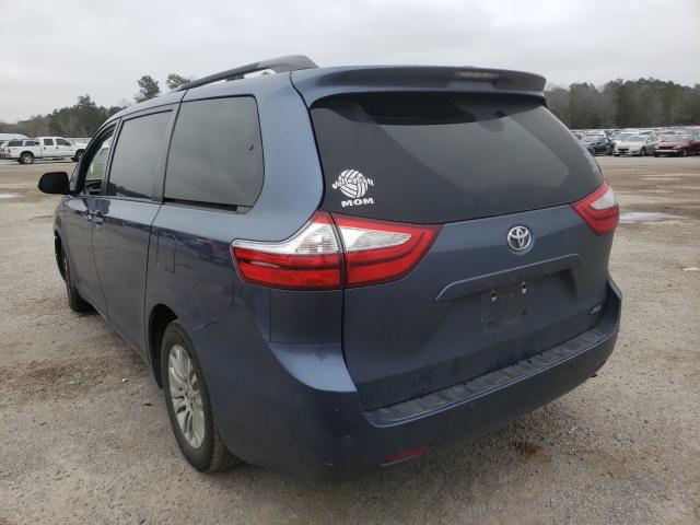 Photo 2 VIN: 5TDYK3DCXFS683513 - TOYOTA SIENNA XLE 