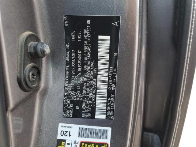 Photo 12 VIN: 5TDYK3DCXGS705009 - TOYOTA SIENNA XLE 