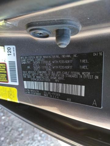 Photo 9 VIN: 5TDYK3DCXGS729956 - TOYOTA SIENNA XLE 