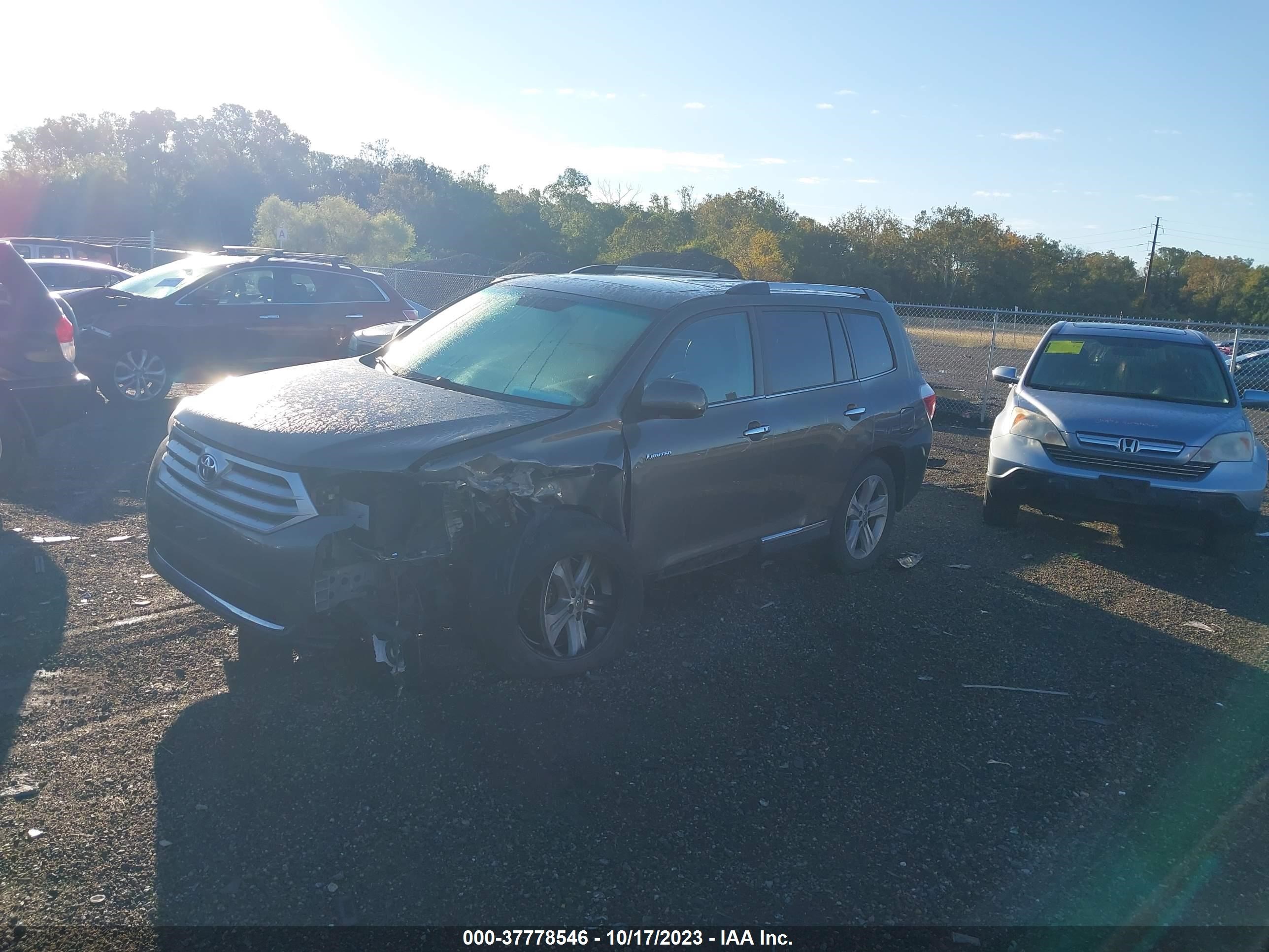 Photo 1 VIN: 5TDYK3EH1CS054115 - TOYOTA HIGHLANDER 