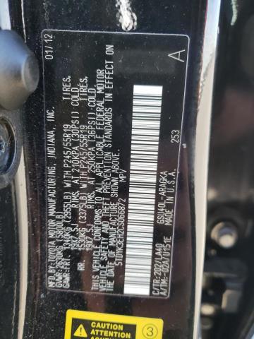 Photo 12 VIN: 5TDYK3EH2CS066872 - TOYOTA HIGHLANDER 