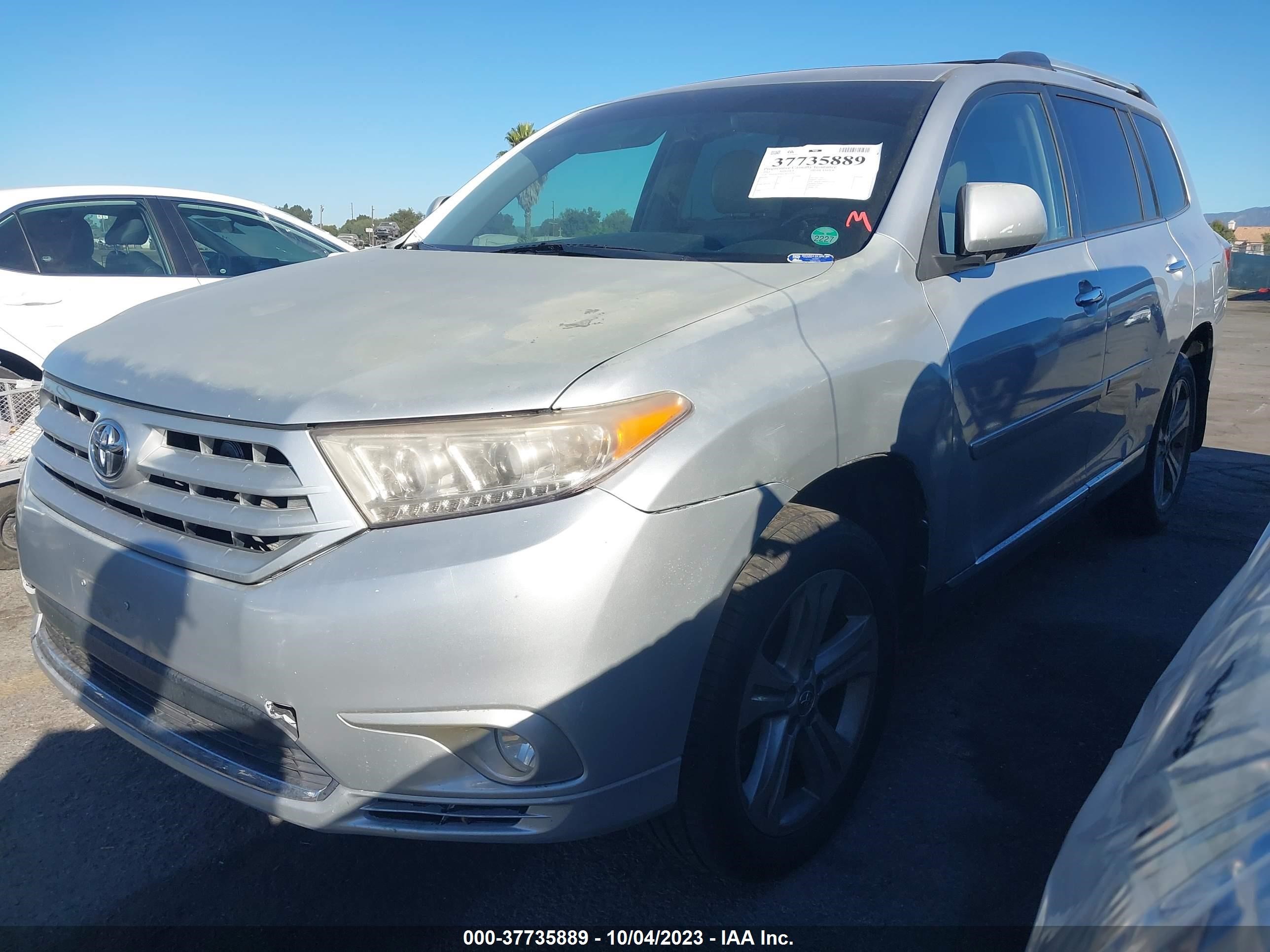 Photo 1 VIN: 5TDYK3EH3CS057534 - TOYOTA HIGHLANDER 