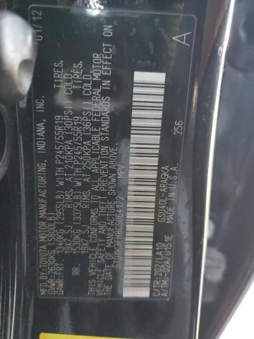 Photo 11 VIN: 5TDYK3EH8CS064172 - TOYOTA HIGHLANDER 