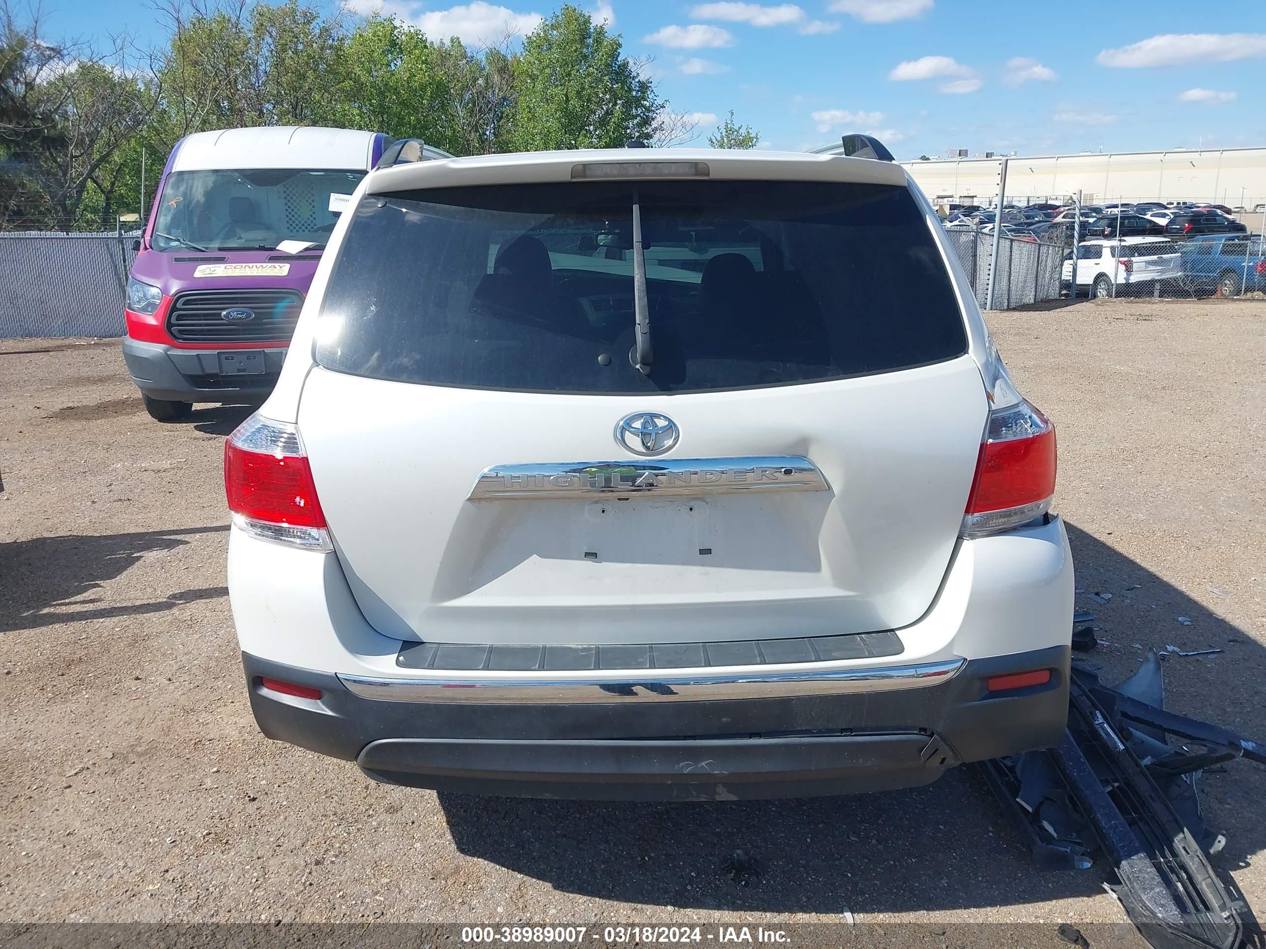 Photo 14 VIN: 5TDYK3EHXCS061483 - TOYOTA HIGHLANDER 