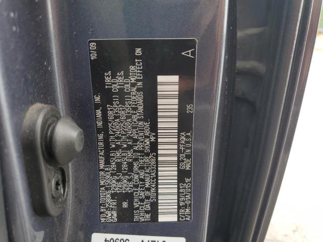 Photo 12 VIN: 5TDYK4CC1AS328875 - TOYOTA SIENNA XLE 