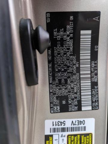 Photo 13 VIN: 5TDYK4CC6AS324658 - TOYOTA SIENNA XLE 