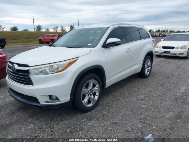 Photo 1 VIN: 5TDYKRFH0FS095972 - TOYOTA HIGHLANDER 