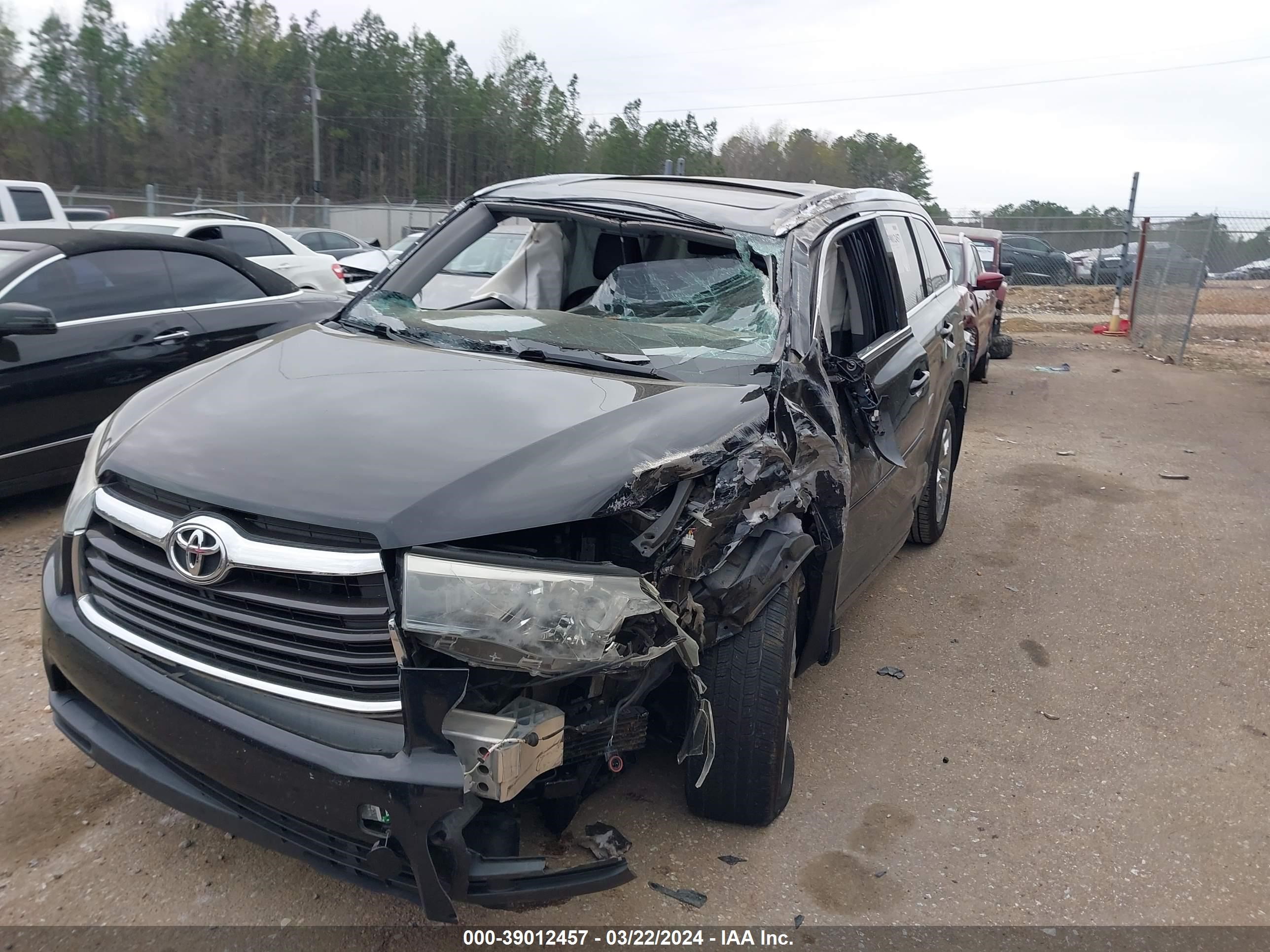 Photo 5 VIN: 5TDYKRFH2ES013948 - TOYOTA HIGHLANDER 