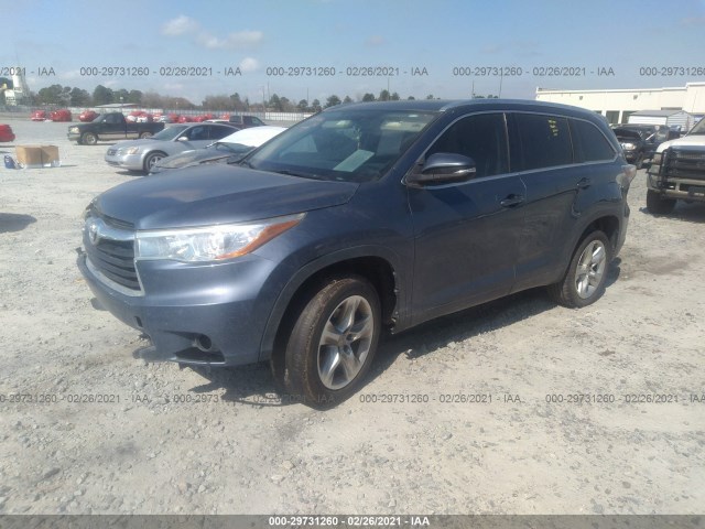 Photo 1 VIN: 5TDYKRFH2FS056817 - TOYOTA HIGHLANDER 