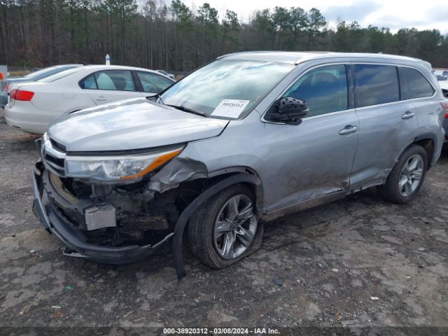 Photo 1 VIN: 5TDYKRFH2GS124101 - TOYOTA HIGHLANDER 