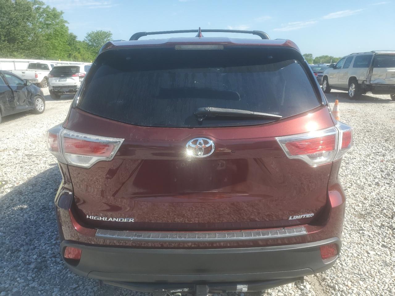 Photo 5 VIN: 5TDYKRFH6GS184608 - TOYOTA HIGHLANDER 