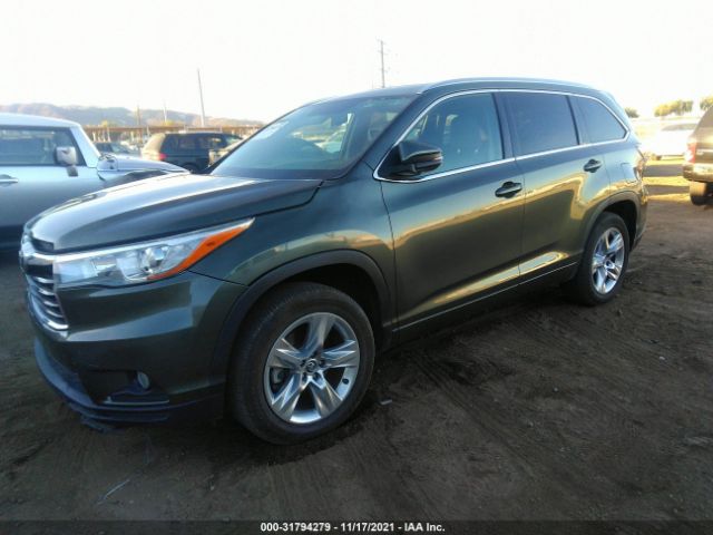 Photo 1 VIN: 5TDYKRFH8GS165039 - TOYOTA HIGHLANDER 