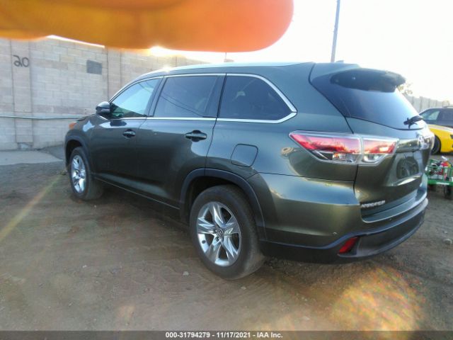 Photo 2 VIN: 5TDYKRFH8GS165039 - TOYOTA HIGHLANDER 