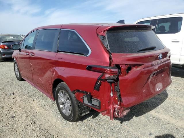 Photo 2 VIN: 5TDYRKEC0MS061763 - TOYOTA SIENNA XLE 