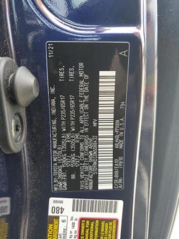 Photo 12 VIN: 5TDYRKEC0NS088432 - TOYOTA SIENNA XLE 