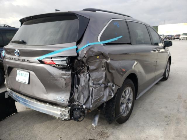 Photo 8 VIN: 5TDYRKEC1MS071461 - TOYOTA SIENNA XLE 