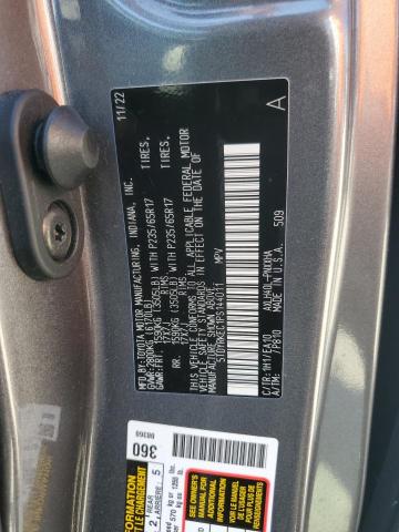 Photo 12 VIN: 5TDYRKEC1PS144011 - TOYOTA SIENNA XLE 