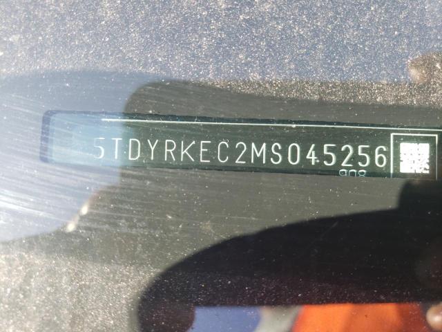 Photo 9 VIN: 5TDYRKEC2MS045256 - TOYOTA SIENNA XLE 